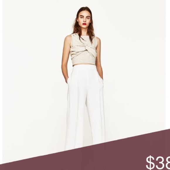 Zara suede Crop Top - Picture 7 of 7